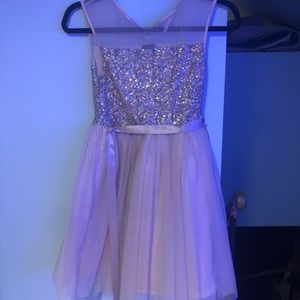Pink and Violet Girl dress size 12